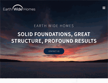 Tablet Screenshot of earthwidehomes.com